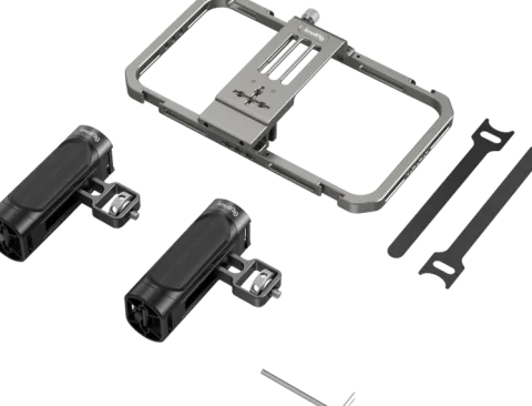 SmallRig 4121 Zestaw Vlogowy do Smartfona Klatka Cage + 2 Uchwyty