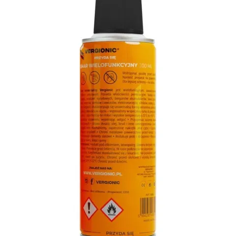 Smar wielofunkcyjny 200 ml VERGIONIC aerozol odrdzewiacz