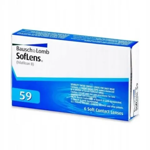 Soczewki SOFLENS 59 6 szt. BC 8.6 moc -1,75