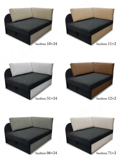 Sofa Kubuś łóżko amerykanka narożnik funkcja spania