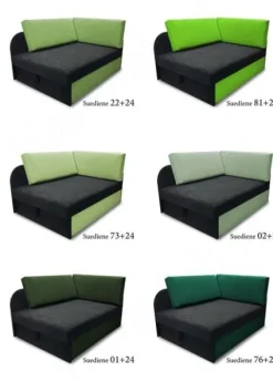 Sofa Kubuś łóżko amerykanka narożnik funkcja spania