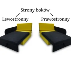 Sofa Kubuś łóżko amerykanka narożnik funkcja spania