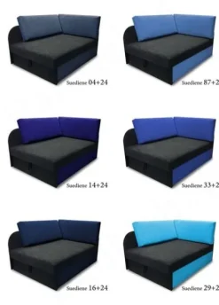 Sofa Kubuś łóżko amerykanka narożnik funkcja spania