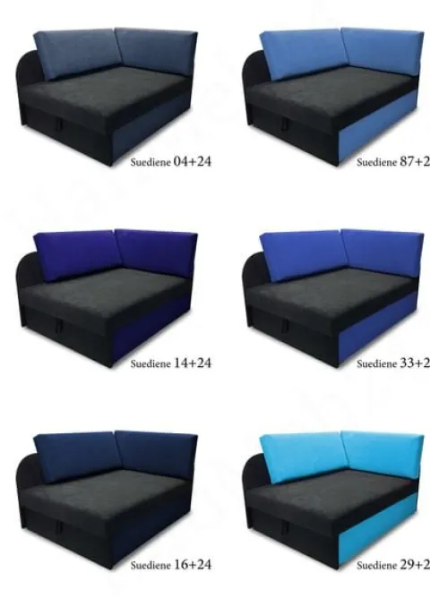 Sofa Kubuś łóżko amerykanka narożnik funkcja spania