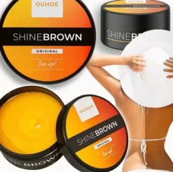 SOFT SHINE BROWN KREM PRZYŚPIESZAJĄCY OPALANIE - BRĄZUJĄCY OUHOE 100g