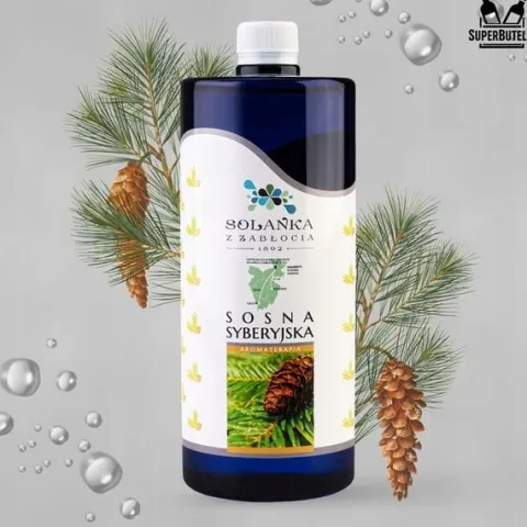 Solanka Z ZABŁOCIA DO INHALACJI 1 L SOSNA KĄPIEL jod BROM RELAKS naturalna