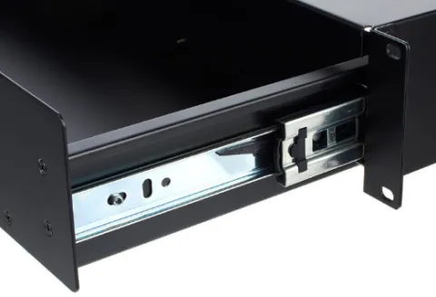 Solidna szuflada Rack Case 19" z wysuwem 2/3 Thon Rack Drawer 2U short