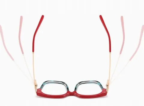 SOLIDNE Damskie Okulary Zerówki do KOMPUTERA Blue Light UV OPRAWKI Flexy OC