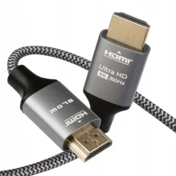 SOLIDNY KABEL PRZYŁĄCZE HDMI - HDMI PLECIONKA 8K 4K 5M