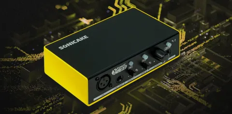 SONICAKE Interfejs Audio USB Mikser Podcast XLR 48V Streaming