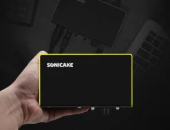 SONICAKE Interfejs Audio USB Mikser Podcast XLR 48V Streaming