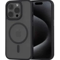 Spacecase Hybrid Mag Iphone 15 Pro Black