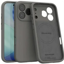 Spacecase Silicone Mag Iphone 17 Pro Gray