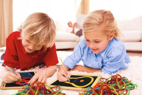 SPAGHETTI do ćwiczenia pisania zabawka sensoryczna