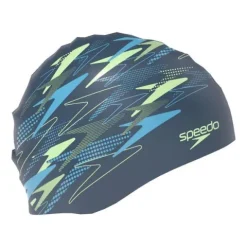 SPEEDO CZEPEK SLOGAN PRT CAP AU/AF/AM NAVY 8-08385002