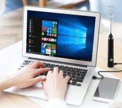 SPIENIACZ UBIJACZ DO MLEKA JAJEK KAWY MINI MIKSER ELEKTRYCZNY UBIJAK MIKSER