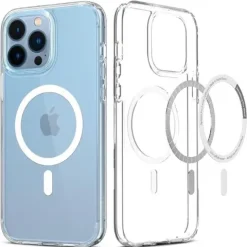 SPIGEN ETUI ULTRA HYBRID MAGSAFE DO iPhone 13 Pro Max – BIAŁE