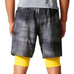 Spodenki Adidas 2w1 SpeedBreaker 2L1G męskie sportowe treningowe termoaktywne XS