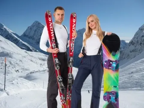 Spodnie NARCIARSKIE męskie SNOW MEMBRANA 12000 L