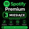 SPOTIFY PREMIUM | 3 MIESIĄCE | 90 DNI | INDYWIDUALNE KONTO PREMIUM