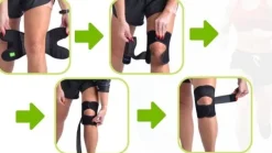 Stabilizator Kolana Orteza Opaska na Kolano Rzepki Stawu Kolanowego Sztywny