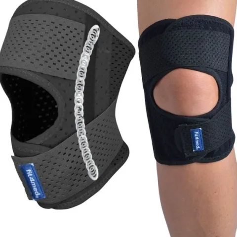 Stabilizator Kolana Orteza Opaska na Kolano Rzepki Stawu Kolanowego Sztywny