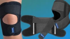 Stabilizator Kolana Orteza Opaska na Kolano Rzepki Stawu Kolanowego Sztywny