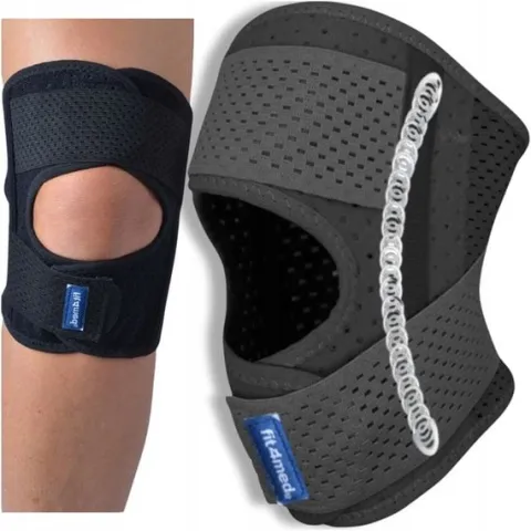 Stabilizator Kolana Orteza Opaska na Kolano Rzepki Stawu Kolanowego Sztywny