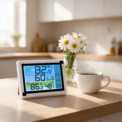 Stacja pogody pogodowa bezprzewodowa lcd wilgotność higrometr termometr