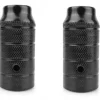 Stalowe pegi podpórki do roweru BMX wymiar 110mm x 50 mm - czarne gwint M14