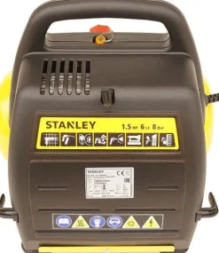 STANLEY KOMPRESOR SPRĘŻARKA 6L 8 BAR + ZESTAW 6el.