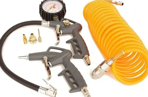 STANLEY KOMPRESOR SPRĘŻARKA 6L 8 BAR + ZESTAW 6el.