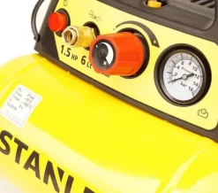 STANLEY KOMPRESOR SPRĘŻARKA 6L 8 BAR + ZESTAW 6el.