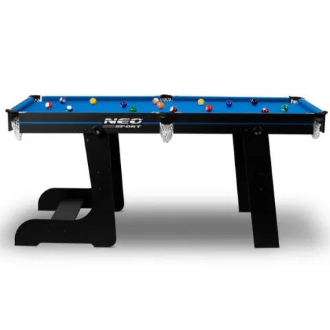 Stół bilardowy 6ft zestaw stół do bilarda bilard duży Neo-Sport NS-808