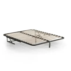 Stelaż do Łóżka 140x200 cm Podnoszony Metalowy Wkład pod Materac 28 listew