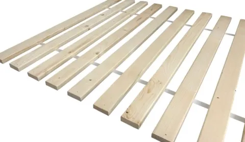 STELAŻ DO ŁÓŻKA 180x200 DREWNIANY ROLOWANY 40 LISTEW SOLIDNY