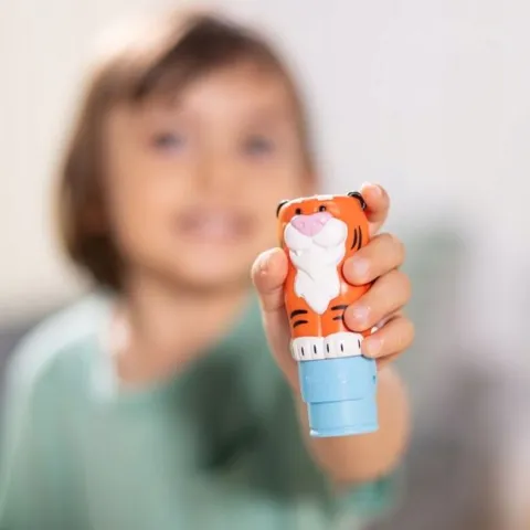 Sticker WOW Stempelki z naklejkami tygrys zestaw 300 szt naklejek książka