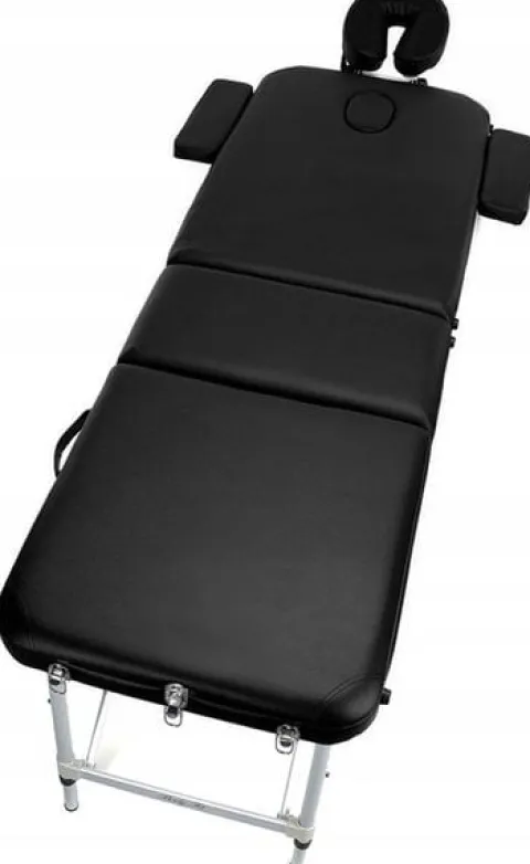 STÓŁ ŁÓŻKO DO MASAŻU 3 SEGMENTY ALU BODYFIT +TORBA