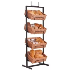Stojak ekspozycyjny 56x36 H132/142 cm uniwersalny