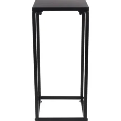 Stojak Metalowy Kwietnik na Kwiaty Dekoracje do Salonu Czarny 60 cm Loft