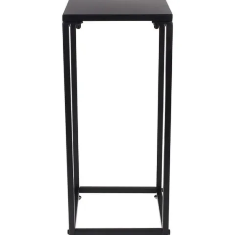 Stojak Metalowy Kwietnik na Kwiaty Dekoracje do Salonu Czarny 60 cm Loft