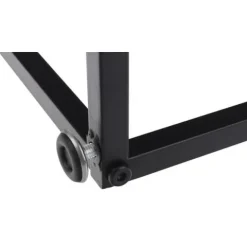 Stojak Metalowy Kwietnik na Kwiaty Dekoracje do Salonu Czarny 60 cm Loft