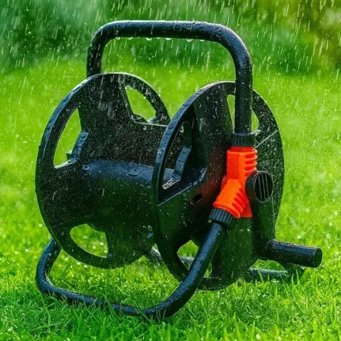 STOJAK NA WĄŻ OGRODOWY WÓZEK ZWIJACZ BĘBEN ZWIJAK STATW LEKKI