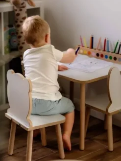 Stolik dla dzieci prostokąt biały