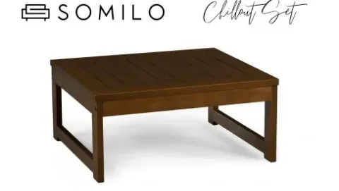 Stolik ogrodowy taras drewno Chillout Table HB