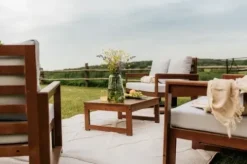 Stolik ogrodowy taras drewno Chillout Table HB