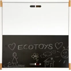 STOLIK Z KRZESŁAMI ECOTOYS ZDEJMOWANY BLAT NOGI SOSNOWE