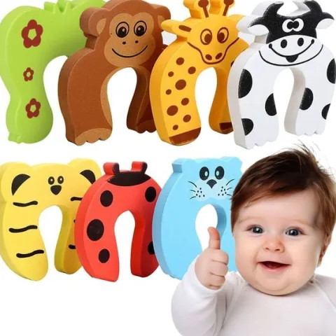 Stoper do drzwi Ricokids 798600 7 szt zwierzaki