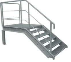 Stopnie schody z krat wema 1000x270 mm ocynk atest