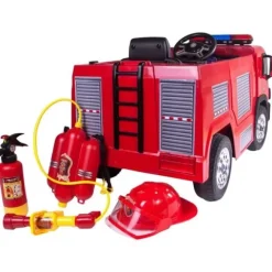 STRAŻ POŻARNA SIKAJĄCA WODĄ, WSPOMAGANIE KIEROWNICY, MIĘKKIE ŚWIECĄCE KOŁA, FUNKCJA BUJANIA/SX1818